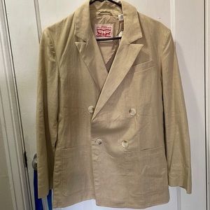 Levi Strauss Linen and Cotton Blazer
